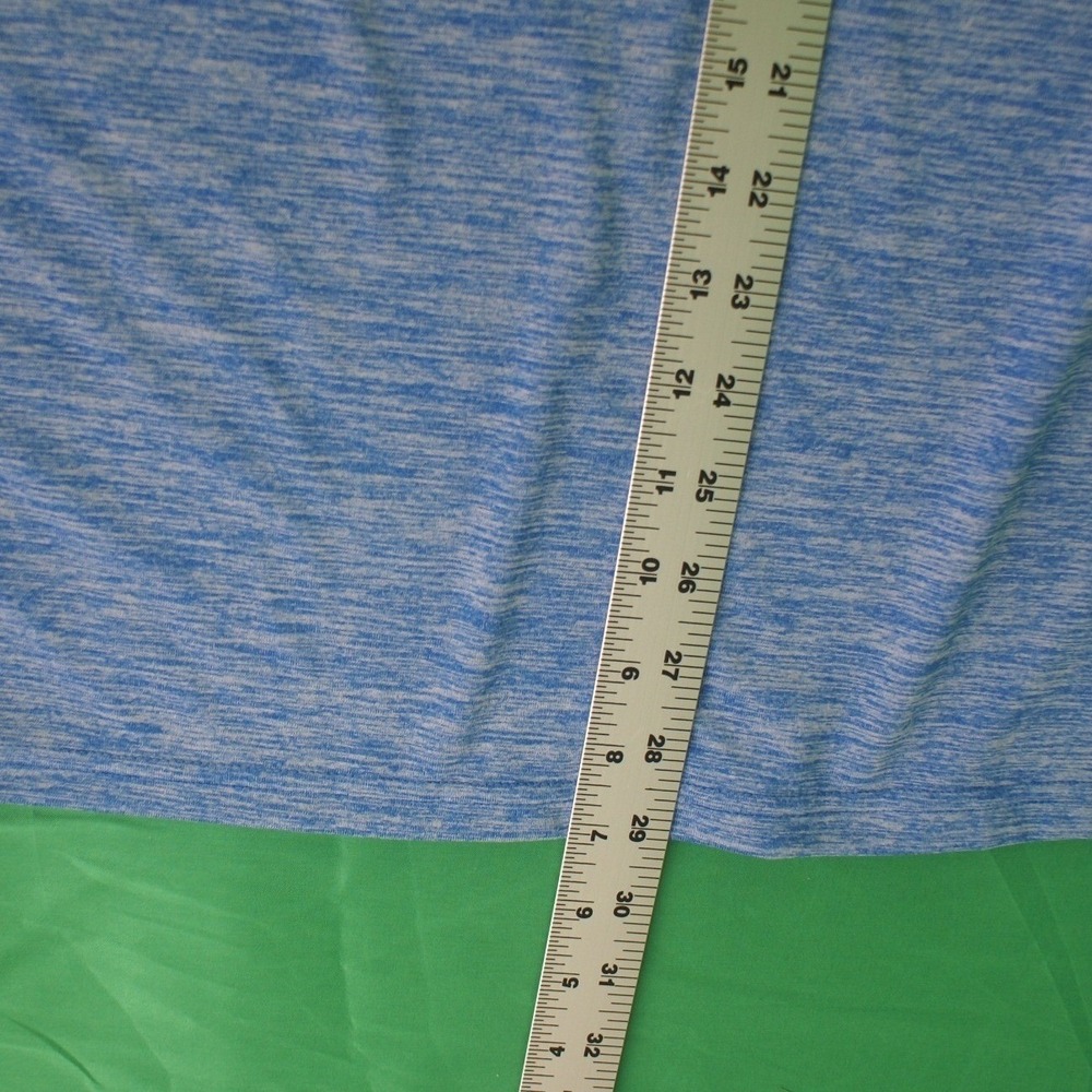 Costa Del Mar Mens XXL Blue Heathered Long Sleeve Performance Shirt Logo Fishing - Picture 7 of 9